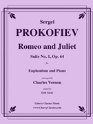 Romeo and Juliet Suite No. 1 Op. 64 for Euphonium and Piano by Prokofiev Sergei - Vernon Charles - for Euphonium and Piano