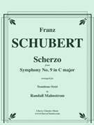 Scherzo from Symphony No. 9 for Trombone Octet by Schubert Franz - Malmstrom Randall - for Trombone Octet