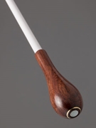 Baton--TAKT 15" Pear Baton Tamarind (MOP) Parisian Eye Inlay Carbon Fiber Shaft for Baton