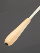 Baton--TAKT 13" STD Baton No Inlay (Plain) Whitewood for Baton