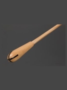 Baton--TAKT 13" STD Baton Boxwood (Cross) Ebony Inlay Natural Shaft for Baton