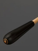 Baton--TAKT 13" STD Baton Ebony (Boxwood) Parisian Eye Inlay Natural Shaft for Baton
