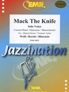 Mack The Knife by Blitzstein Brecht Weill - Marcel Saurer and Norman Tailor - for Voice and Concert Band (Voice and Concert Band)