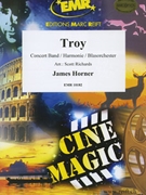 Troy by Horner James - Scott Richards - for Chorus (Chorus (SATB) and Concert Band)