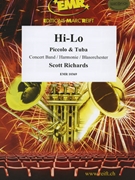 Hi-Lo by Richards Scott for Piccolo Tuba and Concert Band (Piccolo Tuba and Concert Band (Piccolo and Tuba (Eb Bass or Bb Bass) Solo))