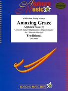 Amazing Grace by Traditional - MacDuff Gordon - for Alphorn and Concert Band (Alphorn and Concert Band (Alphorn in F / Fa))