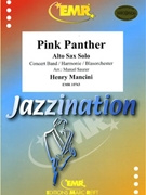 Pink Panther by Mancini Henry - Marcel Saurer - for Alto Saxophone and Concert Band (Alto Saxophone and Concert Band)