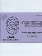 Musica Sacra (Horn III in Eb) by Various for Concert Band - Blasorchester - Harmonie (Concert Band - Blasorchester - Harmonie (Marschformat / Petit format / Card Size))