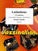 Latinobone by Naulais Jerome for 4 Trombones and Concert Band (4 Trombones and Concert Band)