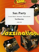 Sax Party by Barclay Ted for Saxophone Section and Concert Band (Saxophone Section and Concert Band)