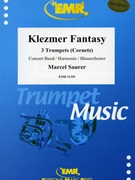 Klezmer Fantasy by Saurer Marcel for 3 Trumpets and Concert Band (3 Trumpets and Concert Band (TRIO for Trumpets or Cornets))