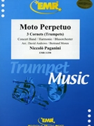 Moto Perpetuo by Paganini Niccolo - Andrews and Moren - for Concert Band - Blasorchester - Harmonie (Concert Band - Blasorchester - Harmonie (TRIO for Trumpets or Cornets))