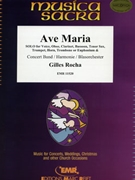 Ave Maria by Rocha Gilles for Oboe and Concert Band (Oboe and Concert Band)
