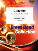 Concerto by Gliere Reinhold - Mortimer John Glenesk - for Cornet and Brass Band (Cornet and Brass Band)
