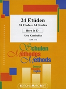 24 Studies / Etuden by Komischke Uwe for Eb Horn Tutors and Studies (Eb Horn Tutors and Studies)