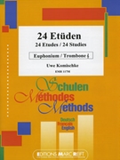 24 Etuden by Komischke Uwe for Euphonium Tutors and Studies (Euphonium Tutors and Studies)