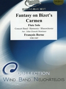 Fantasy on Bizet's Carmen by Borne Francois - Mortimer John Glenesk - for Flute and Concert Band (Flute and Concert Band)