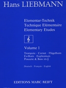 Elementar-Technik Vol. 1 by Liebmann Hans for Eb Horn Tutors and Studies (Eb Horn Tutors and Studies)