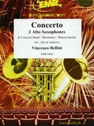 Concerto by Bellini Vincenzo - Andrews David - for 2 Alto Saxophones and Concert Band (2 Alto Saxophones and Concert Band)