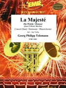 La Majeste by Telemann Georg Philipp - Valta Jan - for Concert Band - Blasorchester - Harmonie (Concert Band - Blasorchester - Harmonie (Marschformat / Petit format / Card Size))