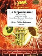 La Rejouissance by Telemann Georg Philipp - Valta Jan - for Concert Band - Blasorchester - Harmonie (Concert Band - Blasorchester - Harmonie (Marschformat / Petit format / Card Size))