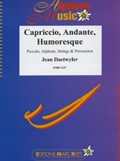 Capriccio Andante & Humoresque by Daetwyler Jean for String Orchestra (String Orchestra (Piccolo Alphorn and Percussion))