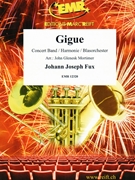 Gigue by Fux Johann Joseph - Mortimer John Glenesk - for Concert Band - Blasorchester - Harmonie (Concert Band - Blasorchester - Harmonie (Marschformat / Petit format / Card Size))