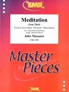 Meditation by Massenet Jules - Mortimer John Glenesk - for Flute Clarinet Alto Sax and Concert Band (Flute Clarinet Alto Sax and Concert Band (TRIO: 1st Part (Eb Clarinet or Bb Trumpet / Clarinet or Flute / Oboe) 2nd Part (Bb Clarinet or Trumpet) 3rd Part (Bb Clarinet or Trumpet or Eb Alto Sax) and Concert Band))