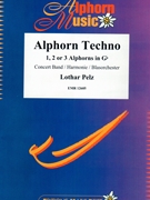 Alphorn Techno by Pelz Lothar for 2 Alphorns and Concert Band (2 Alphorns and Concert Band (Marschformat / Petit format / Card Size))