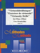 Virtuositatsubungen / Virtuosity Drill by Komischke Uwe for Bb Bass Tutors and Studies (Bb Bass Tutors and Studies)