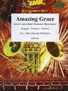 Amazing Grace by Mortimer John Glenesk - Mortimer - for Solo w/ Band (Solo w/ Band)