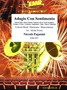 Adagio Con Sentimento by Paganini Niccolo - Michal Worek - for Soprano Saxophone and Concert Band (Soprano Saxophone and Concert Band)