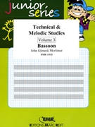 Technical & Melodic Studies Vol. 3 by Mortimer John Glenesk for Bassoon Tutors and Studies (Bassoon Tutors and Studies)
