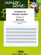 Technical & Melodic Studies Vol. 4 by Mortimer John Glenesk for Bassoon Tutors and Studies (Bassoon Tutors and Studies)