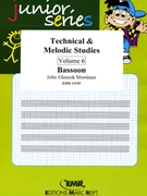 Technical & Melodic Studies Vol. 6 by Mortimer John Glenesk for Bassoon Tutors and Studies (Bassoon Tutors and Studies)