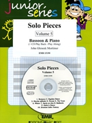 Solo Pieces Vol. 5 by Mortimer John Glenesk for Bassoon and Piano (Bassoon and Piano (+ Play Back / Play Along CD optional))