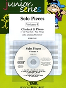 Solo Pieces Vol. 4 by Mortimer John Glenesk for Clarinet w/ Audio (Clarinet and CD Play Back / Play Along)