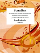 Sonatina by Daetwyler Jean for Treble Recorder and Harpsichord (Treble Recorder and Harpsichord)