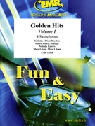 Golden Hits Volume 1 by Michel Jean-Francois and Naulais Jerome for 4 Saxophones (4 Saxophones (S(A)A(T)A(T)B) (Piano (Organ) and Percussions optional))