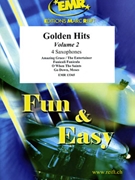 Golden Hits Volume 2 by Michel Jean-Francois and Naulais Jerome for 4 Saxophones (4 Saxophones (S(A)ATB) and Organ (Piano (Organ) and Percussions optional))