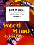Last Words... by Rocha Gilles for Alto Saxophone and Piano (Alto Saxophone and Piano)