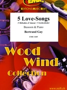 5 Love-Songs by Gay Bertrand for Bassoon and Piano (Bassoon and Piano)