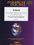 Amen from the Messiah by Handel George Frideric - Michel Jean-Francois - for Concert Band - Blasorchester - Harmonie (Concert Band - Blasorchester - Harmonie (Marschformat / Petit format / Card Size))