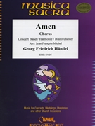 Amen from the Messiah by Handel George Frideric - Michel Jean-Francois - for Chorus (Chorus (SATB) and Concert Band)