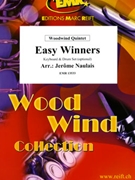 Easy Winners by Naulais Jerome for Woodwind Quintet (Woodwind Quintet (Keyboard and Drum Set optional))