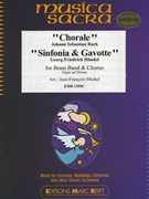 Chorale / Sinfonia & Gavotte by Bach and Handel - Michel Jean-Francois - for Chorus (Chorus (SATB) and Brass Band)