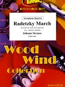 Radetzky March by Strauss Johann - Naulais Jerome - for 4 Saxophones (4 Saxophones (S(A)A(T)A(T)B) (Keyboard and Drum Set optional))