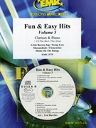 Fun & Easy Hits Volume 5 by Barclay Ted for Clarinet and Piano (Clarinet and Piano (+ Play Back / Play Along CD optional))
