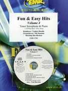 Fun & Easy Hits Volume 4 by Barclay Ted for Tenor Saxophone and Piano (Tenor Saxophone and Piano (+ Play Back / Play Along CD optional))