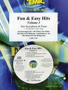 Fun & Easy Hits Volume 3 by Barclay Ted for Alto Saxophone w/ Audio (Alto Saxophone and CD Play Back / Play Along (+ Play Back / Play Along CD optional))